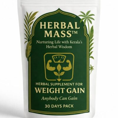 Herbal Mass 2000 Weight Gainer – 1 Month Pack