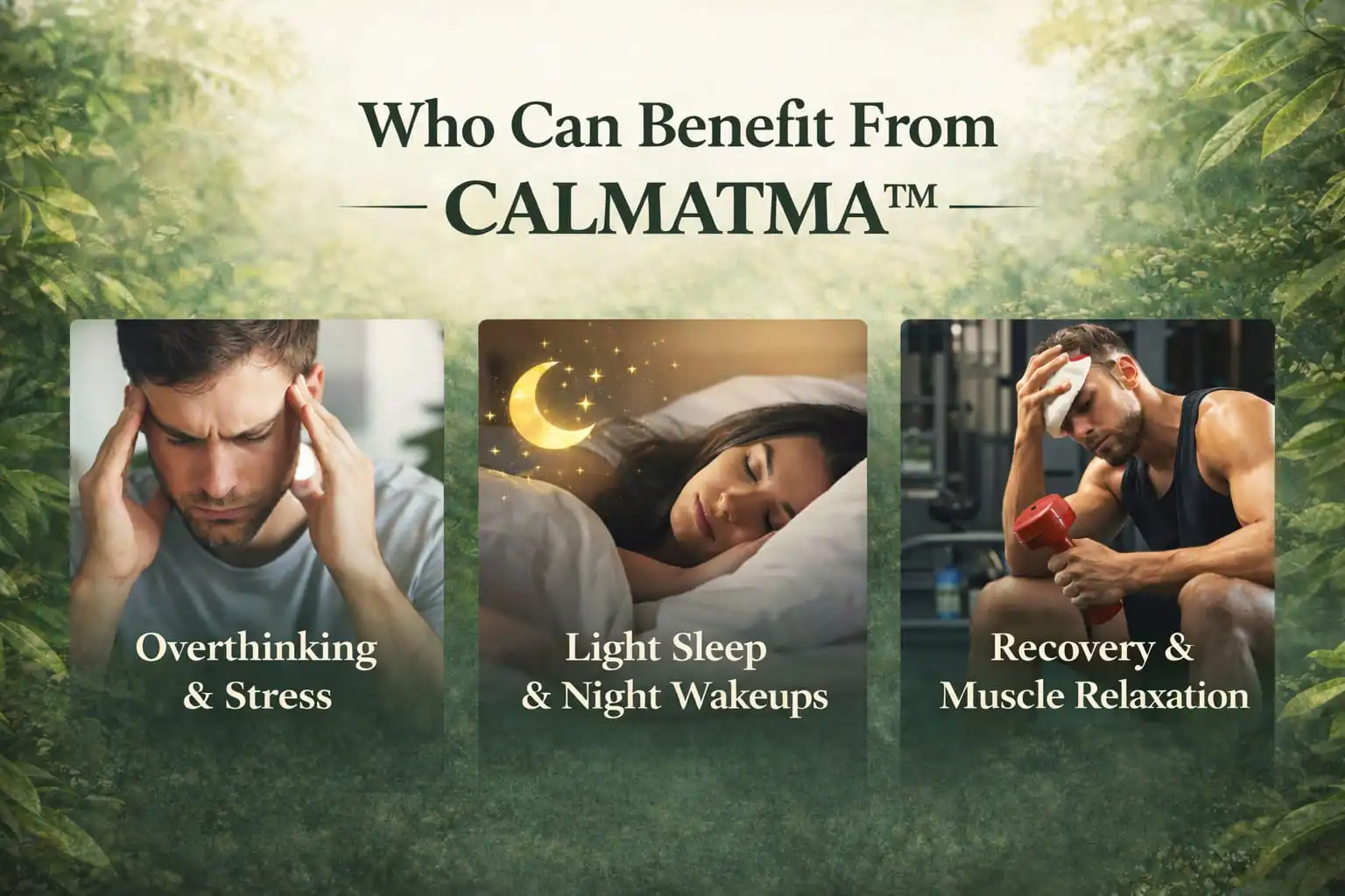 who can benefit from herbal mass calmatma sleep support stress recovery muscle relaxation herbal wellness formula