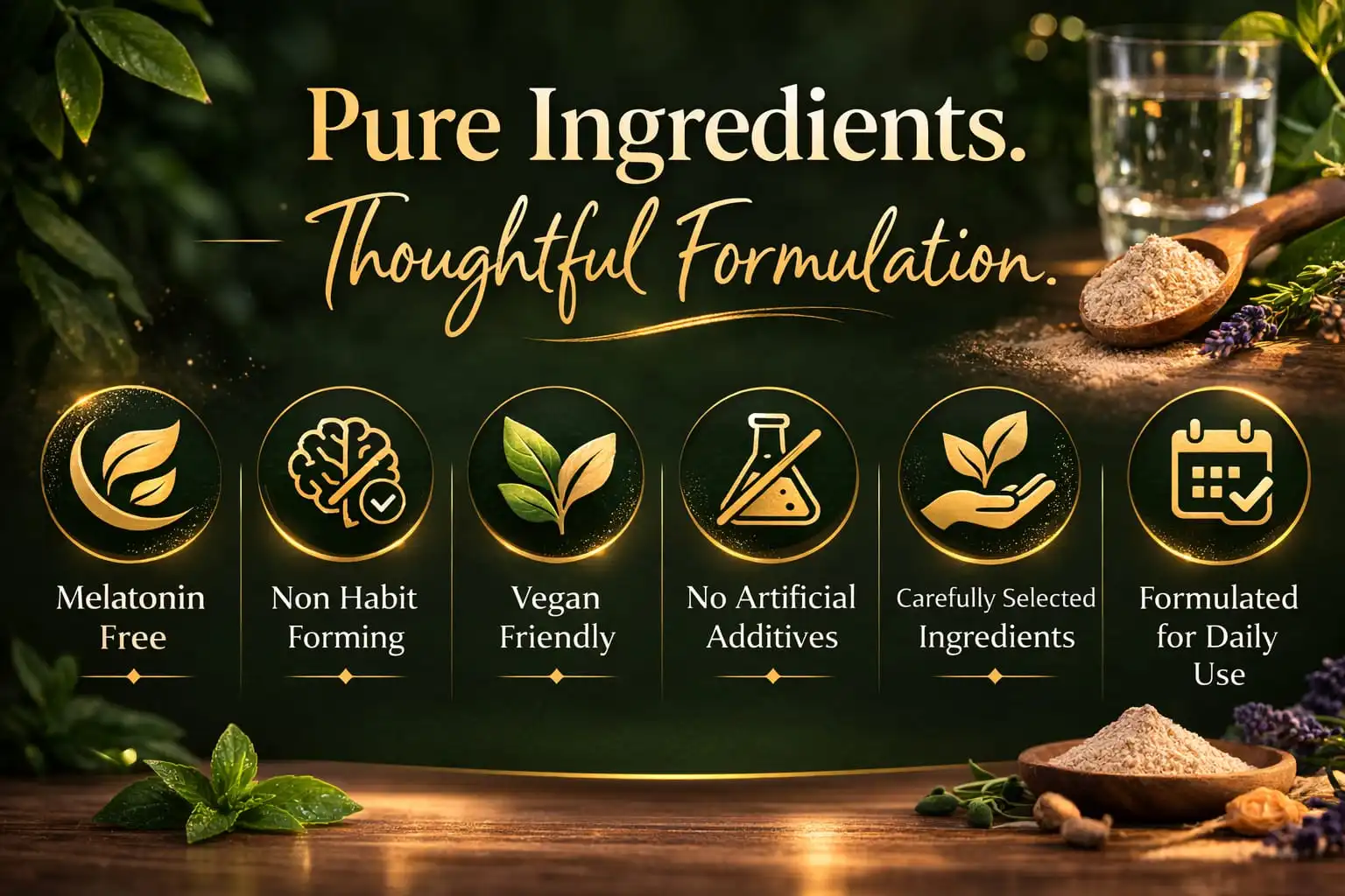 herbal mass calmatma pure ingredients melatonin free sleep formula vegan no artificial additives herbal sleep support